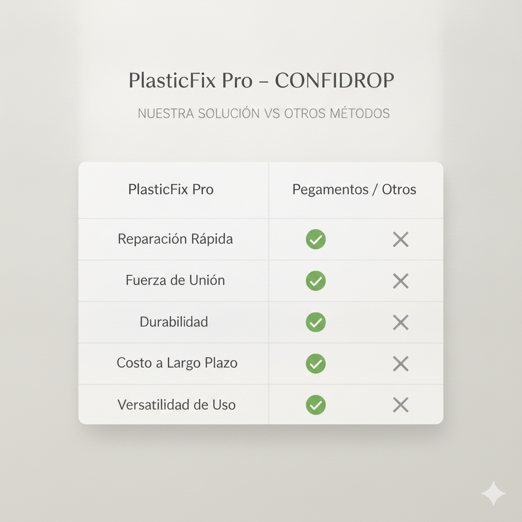 PlasticFix Pro soldador plastico l Repara plásticos rotos en minutos