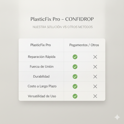 PlasticFix Pro soldador plastico l Repara plásticos rotos en minutos