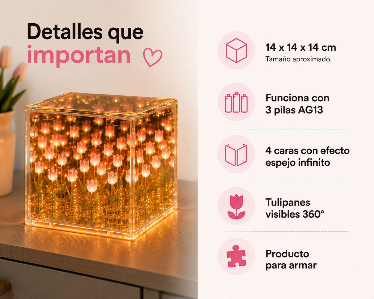 🌷 Jardín Infinito de Tulipanes™