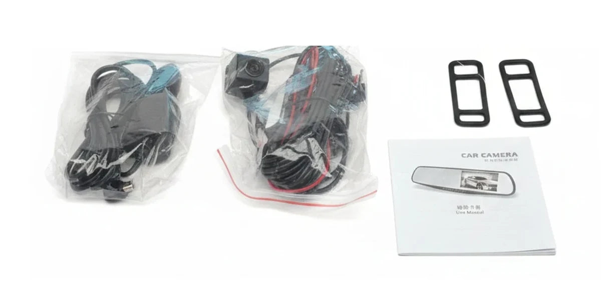 Accesorios y cableado que acompañan el producto